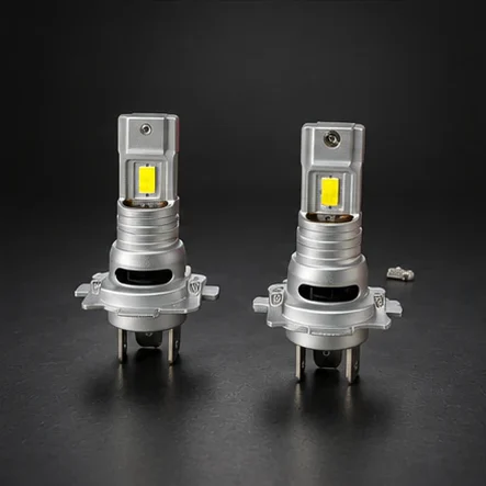 Set 2 becuri LED H7, 200 W, 20.000 lm, 4300 K, lumină galbenă