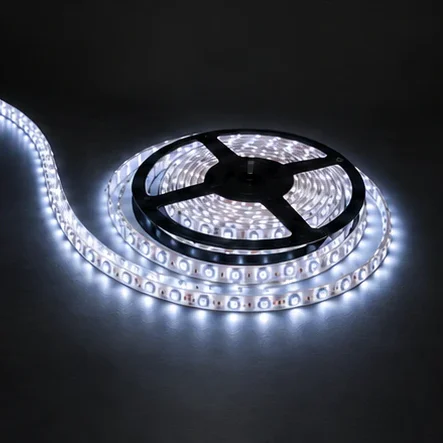 Bandă LED de interior, 5 m, alb rece, 320 LED-uri, 12 V, IP20