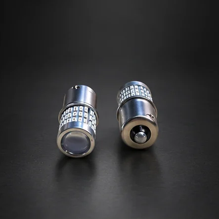 Set becuri LED pentru frână 1156, roșii, 57 LED-uri