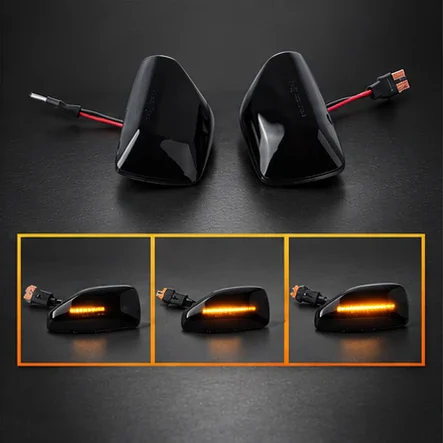Lămpi de semnalizare dinamice LED pentru Dacia Logan II/Duster II/Sandero, CANBUS