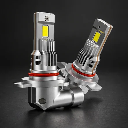 Set 2 becuri LED HB4/9006, 120 W, 12.000 lm, 6500 K, cu ventilator