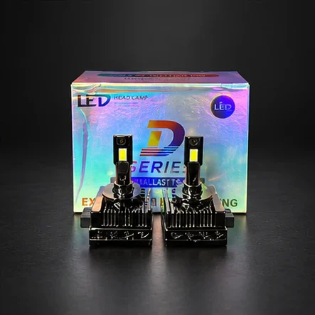 Set becuri LED D1S, 200 W, 20.000 lm, 6500 K, 9–32 V