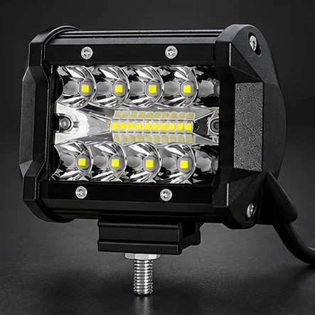 Proiector LED auto dreptunghiular, 60 W