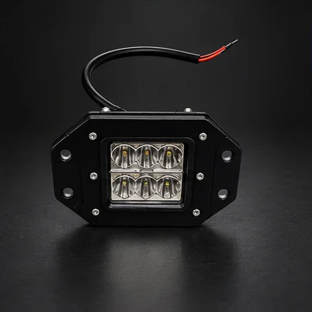 Proiector LED auto off-road, 60 W, fascicul spot 8°, 12/24 V