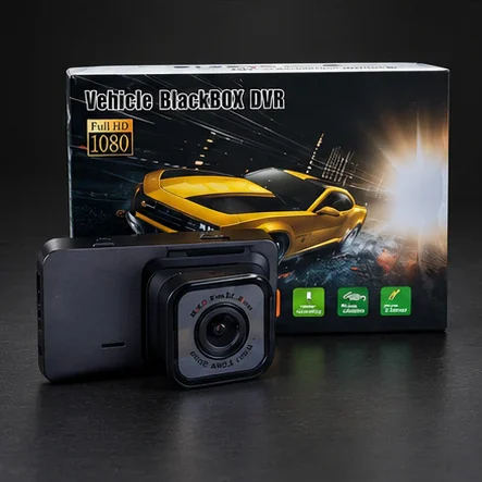 Cameră auto DVR Vehicle BlackBOX, Full HD 1080p, ecran 3″, unghi 170°, senzor G